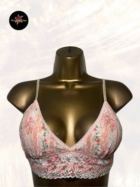 Hanky Panky Floral Lace Triangle Bralette